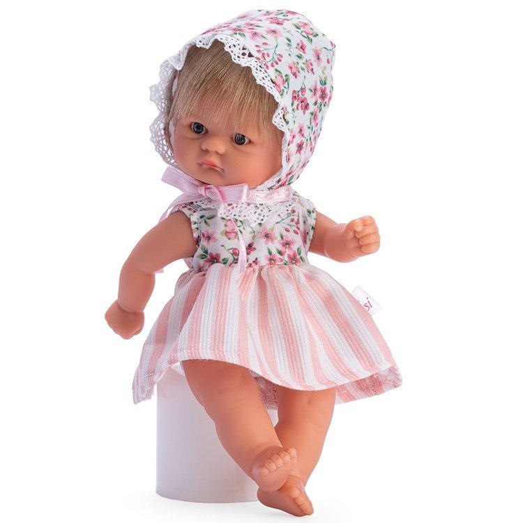 0116400-kukla-asi-bebe-chikita-s-toklya-na-tzvetya-i-raieta Кукла Asi Чикита с рокля на цветя и райета