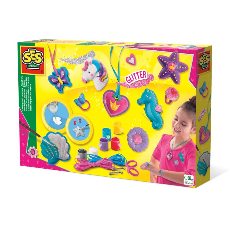 012911-komplekt-za-bizhuta-ot-gips-ses-1 SES Creative Творчески комплект, Бижута от гипс - Image 1