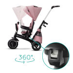 Детска триколка KinderKraft Easytwist, розова - Image 6