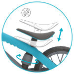 Chillafish Колело за баланс, BMXie Moto, синьо - Image 7