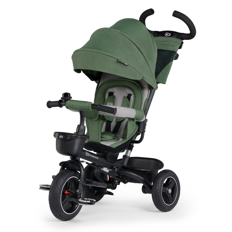 023152-trikolka-kinderkraft-spinstep-zelena Триколка KinderKraft Spinstep, зелена