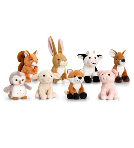 0283 Плюшени горски животни, асортимент - Keel Toys