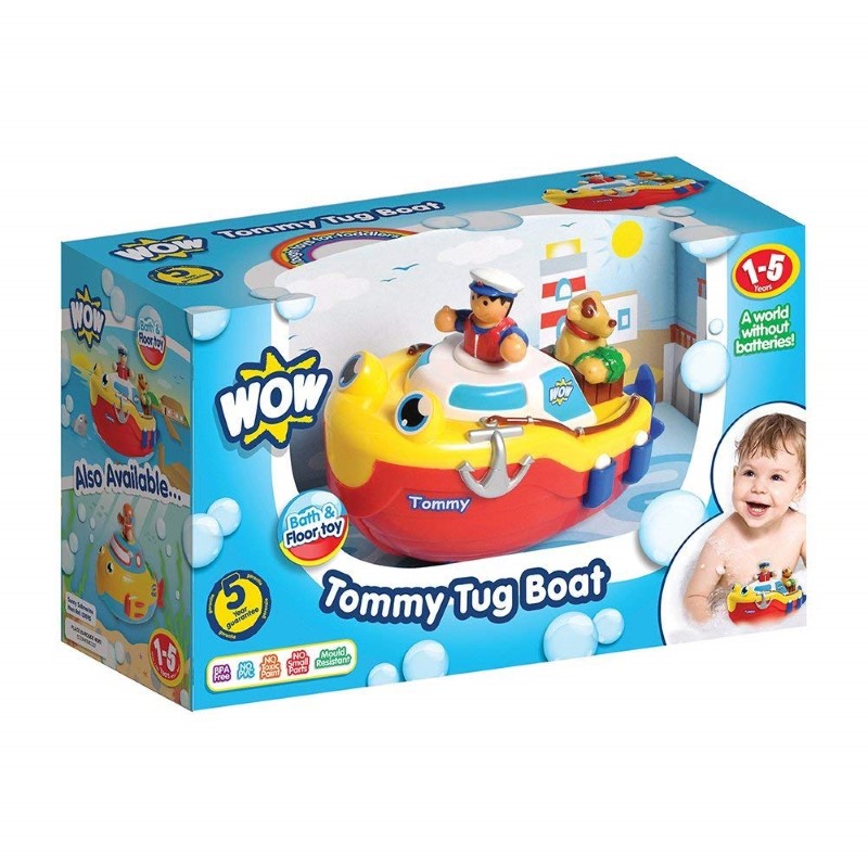 04000-2 WOW Toys Играчка за баня: Катера на Томи - Image 1