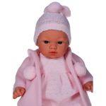 Asi Dolls Кукла-бебе Коке с рокля и палтенце с качулка - Image 3