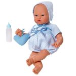 Кукла Asi Dolls - Бебе Коке със сини дрешки и чантичка