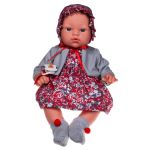 Кукла Asi Dolls - Бебе Коке с цветна рокличка