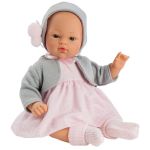 Кукла Asi Dolls - Бебе Коке с розова рокличка и жилетка