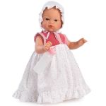 Кукла Asi Dolls - Бебе Коке с дълга рокличка и биберон