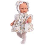 Кукла Asi Dolls - Бебе Оли с рокля на цветя и биберон
