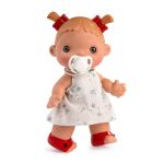 Кукла Asi Dolls - Даниела с рокля на звездички и биберон