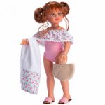 Кукла Asi Dolls - Сабрина с плажен тоалет и чантичка