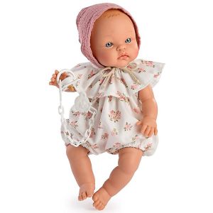 Кукла Asi Dolls - Бебе Алекс с цветно боди и биберон