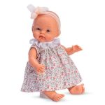Кукла Asi Dolls - Бебе Алекс с рокля на цветя и панделка