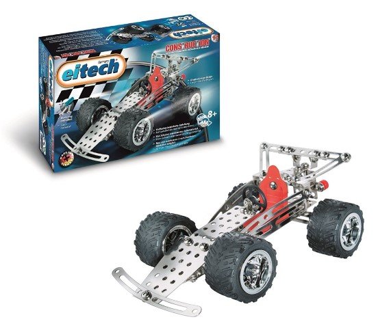 092 Eitech Метален конструктор - Състезателна кола 3 в 1 - Image 1