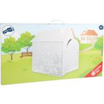 Small Foot Картонена къща за игра и оцветяване - Image 5