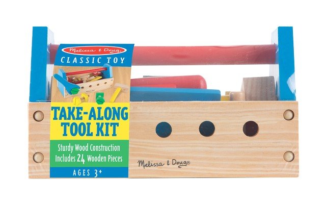 10494 Melissa & Doug Дървено куфарче с инструменти - Image 1