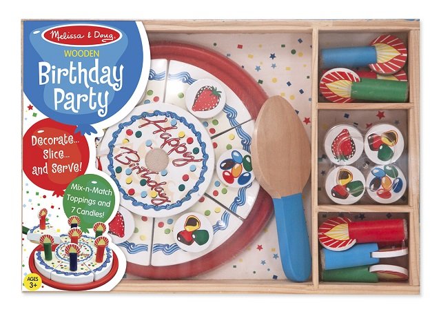 10511-4 Melissa & Doug Дървена торта - Image 1