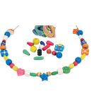 Цветни дървени мъниста за бижута, New Classic Toys - Image 3