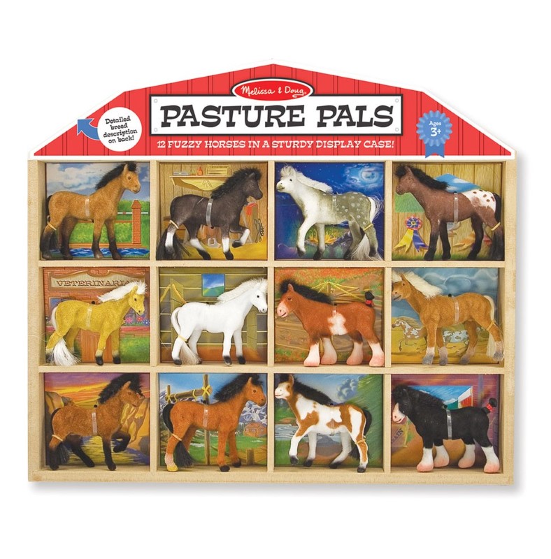 10592 Melissa & Doug Комплект с коне, 12 броя - Image 1