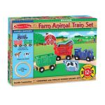 Melissa & Doug Дървено влакче с животни - Image 3