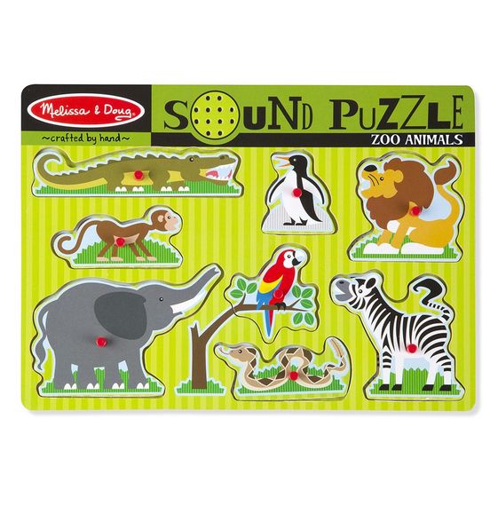 10727 Melissa & Doug Музикален пъзел с животни - Image 1