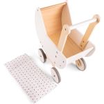 Дървена количка със завивка за кукли, New Classic Toys - Image 2