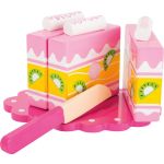 Small Foot Дървена торта с ножче за рязане