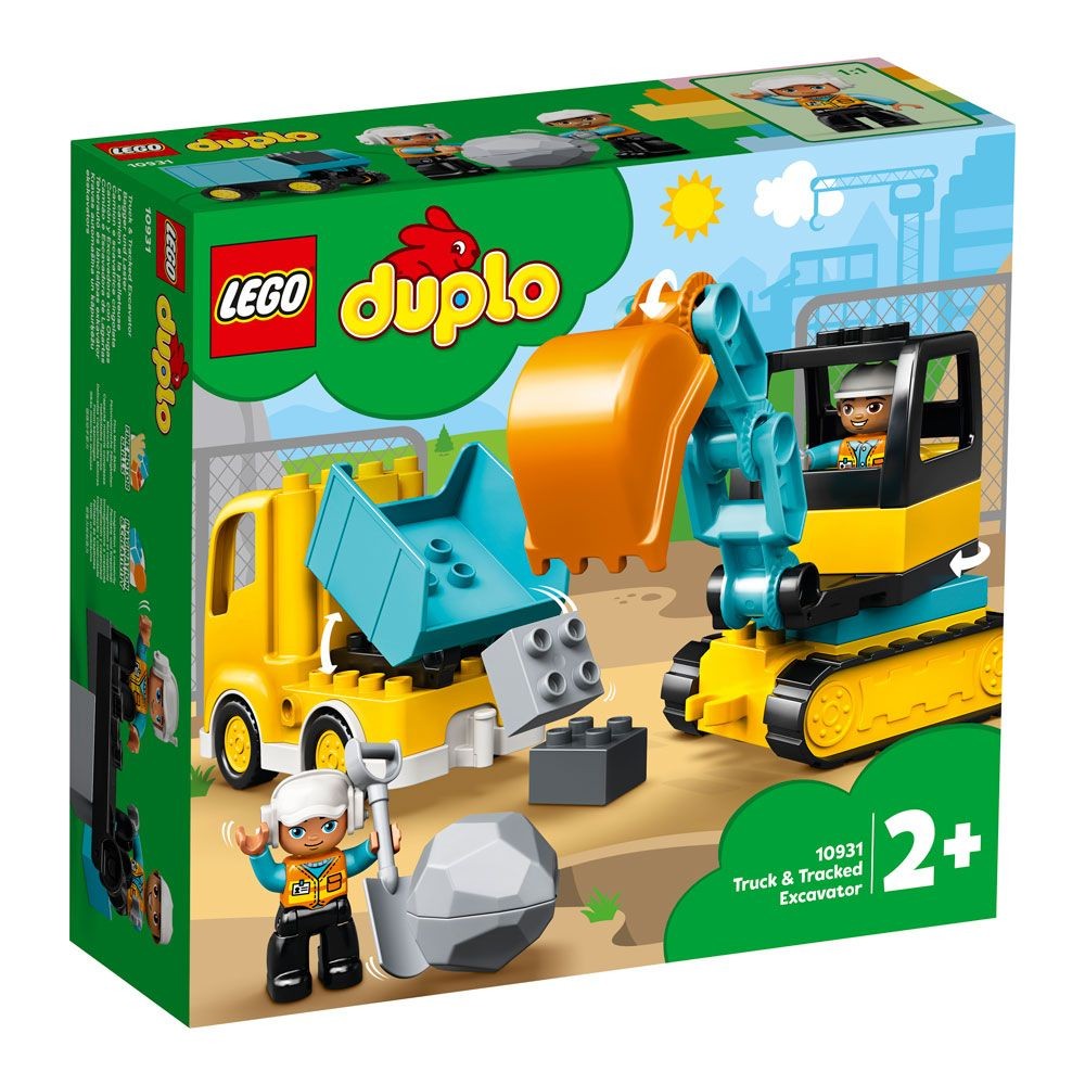 10931-lego-duplo-stroitelni-mashini Конструктор Lego Duplo Строителни машини