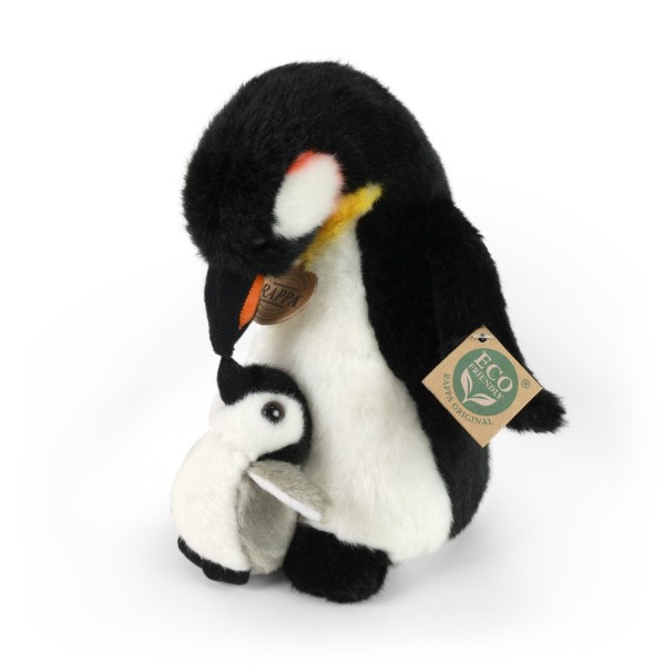109995-plushena-igrachka-pingvin-s-bebe-rappa-1 Rappa Плюшен пингвин с бебе, 22 см