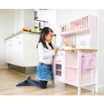 Детска дървена кухня, розова, New Classic Toys - Image 6