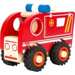 Small Foot Дървена количка, Линейка