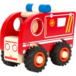 Small Foot Дървена количка, Линейка