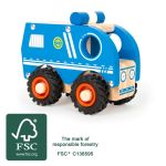 Small Foot Дървена полицейска кола - Image 5