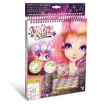 Nebulous Stars Книжка за рисуване със стикери шаблони