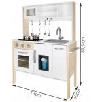 Kruzzel Детска дървена кухня със светлина и аксесоари - Image 9