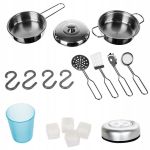 Kruzzel Детска дървена кухня със светлина и аксесоари - Image 5