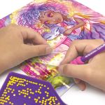 Nebulous Stars Комплект за рисуване с блестящи камъни, Петулия - Image 3