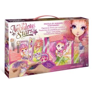 Nebulous Stars Комплект за рисуване с блестящи камъни, Петулия
