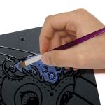 Nebulous Stars Комплект за рисуване с черни страници, Еклипсия - Image 6