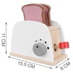 Kruzzel Дървен тостер с филийки - Image 7