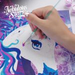 Nebulous Stars Рисуване по номера, Еднорог - Image 4