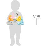 Small Foot Дървен пъзел с пастелни животни - Image 4