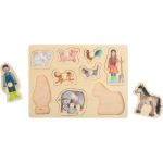 Small Foot Дървен пъзел, Ферма - Image 3