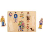 Small Foot Дървен пъзел, Семейство и приятели - Image 3