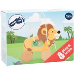 Small Foot Дървено лъвче с лабиринт - Image 4