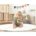 Плюшено зайче с дрънкалка, 20 см - Rainbow Designs - Image 5