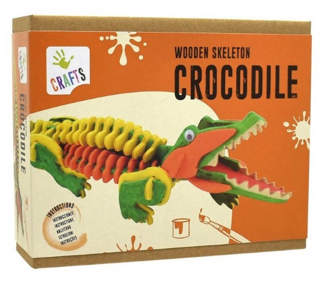 1232055-detski-komplekt-3d-krokodil-andreu-toys Andreu Toys Направи си сам - 3D крокодил - Image 1