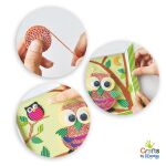 Andreu Toys Направи си сам - Картина с бухал - Image 5