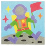 Andreu Toys Комплект за рисуване с цветен пясък, Космос - Image 3