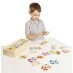 Melissa & Doug Дървен пъзел с букви - Image 2